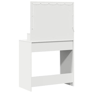 Tavolo da Trucco Bianco 79 x 41 x 135 cm Legno multistrato 865109