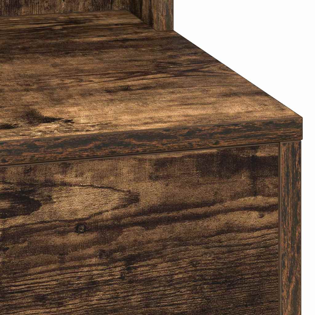 Tavolo da Trucco Rovere fumé 79 x 41 x 135 cm Legno multistrato 865113