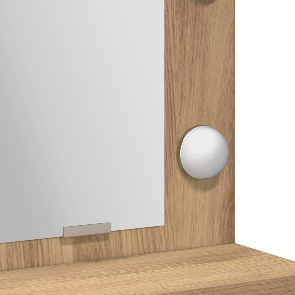 Tavolo da Trucco rovere artigianale 79 x 41 x 135 cm 865117