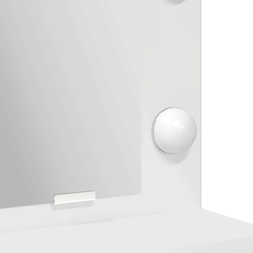 Tavolo da Trucco Bianco 50 x 41 x 135 cm Legno multistrato 865118