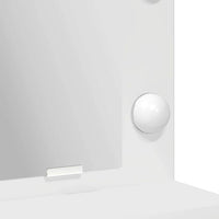 Tavolo da Trucco Bianco 50 x 41 x 135 cm Legno multistrato 865118