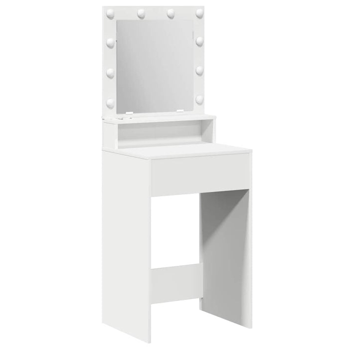 Tavolo da Trucco Bianco 50 x 41 x 135 cm Legno multistrato 865118