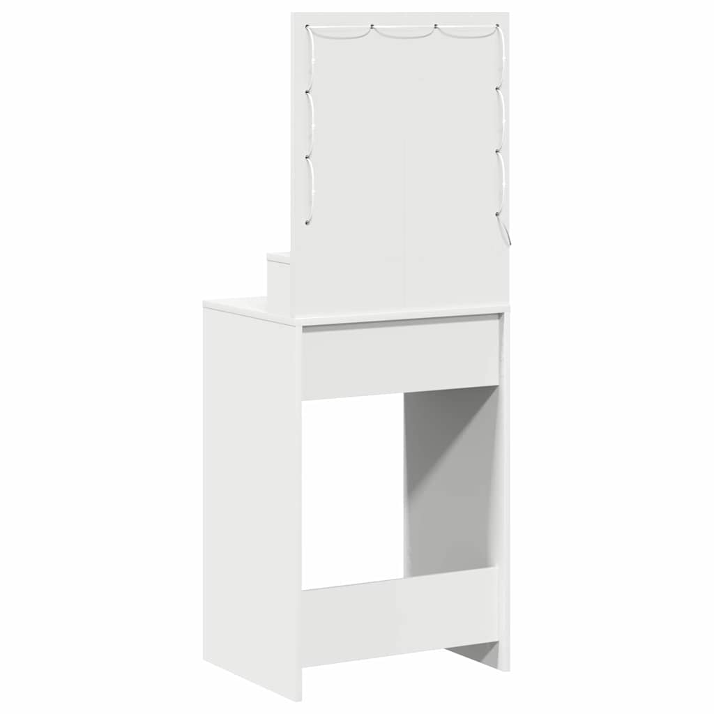 Tavolo da Trucco Bianco 50 x 41 x 135 cm Legno multistrato 865118
