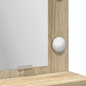 Tavolo da Trucco con lo scaffale Rovere Sonoma 50 x 41 x 135 cm 865120