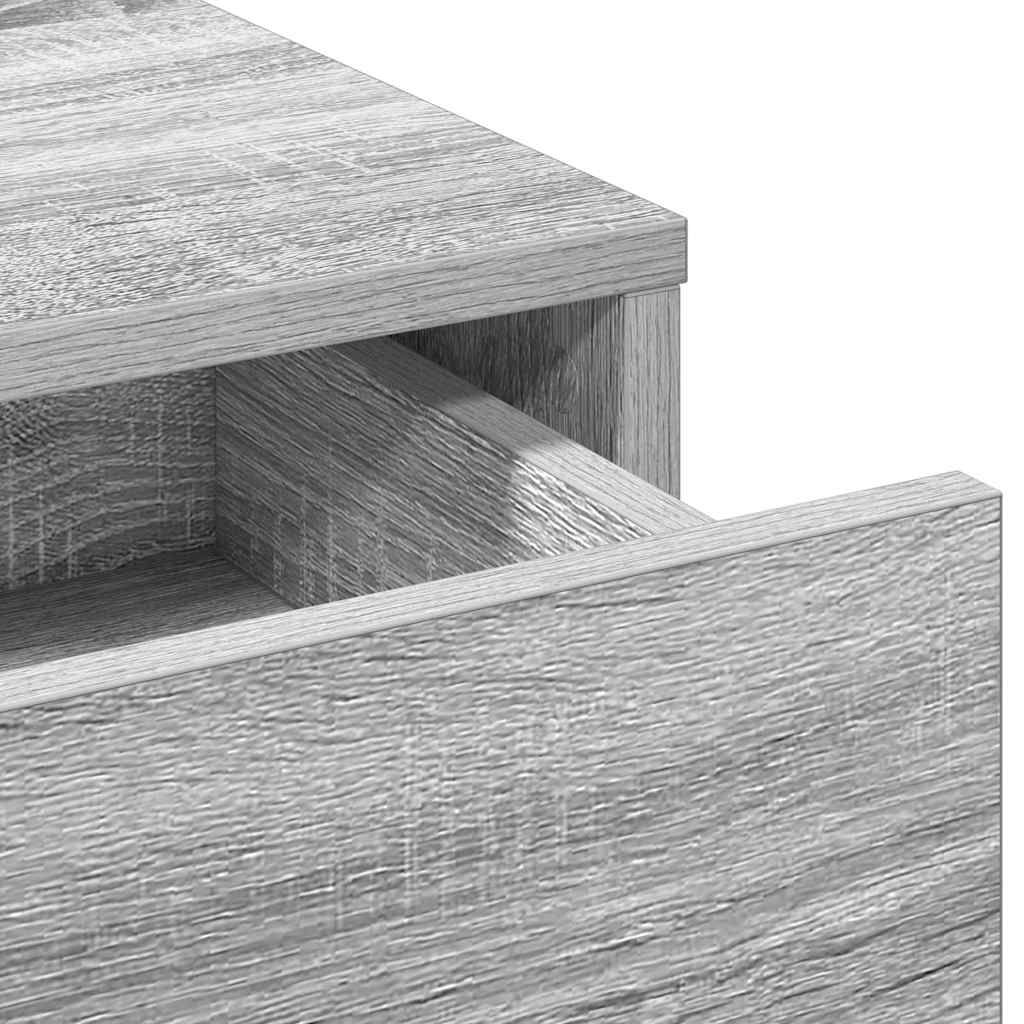 Tavolo da Trucco con cassetto Grigio sonoma 50 x 41 x 140 cm 865132