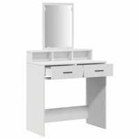 Tavolo da Trucco Bianco 79 x 41 x 140 cm Legno multistrato 865136