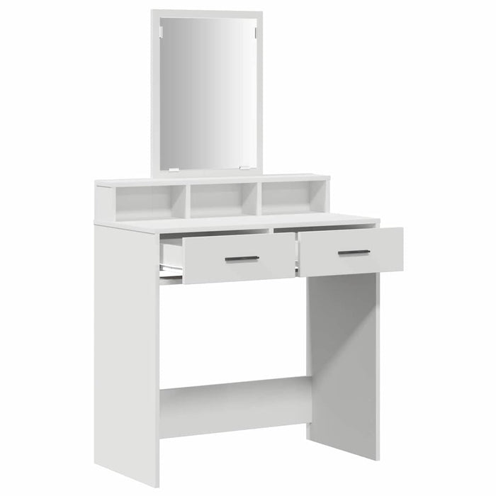 Tavolo da Trucco Bianco 79 x 41 x 140 cm Legno multistrato 865136