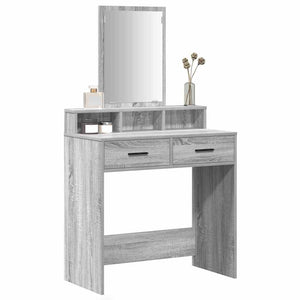 Tavolo da Trucco con cassetto Grigio Sonoma 79 x 41 x 140 cm 865141