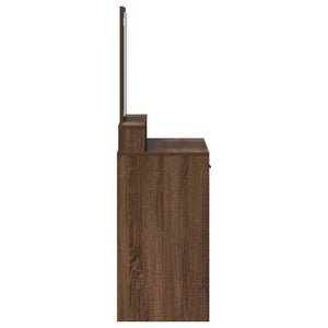 Tavolo da Trucco con cassetto Rovere Marrone 79 x 41 x 140 cm 865142