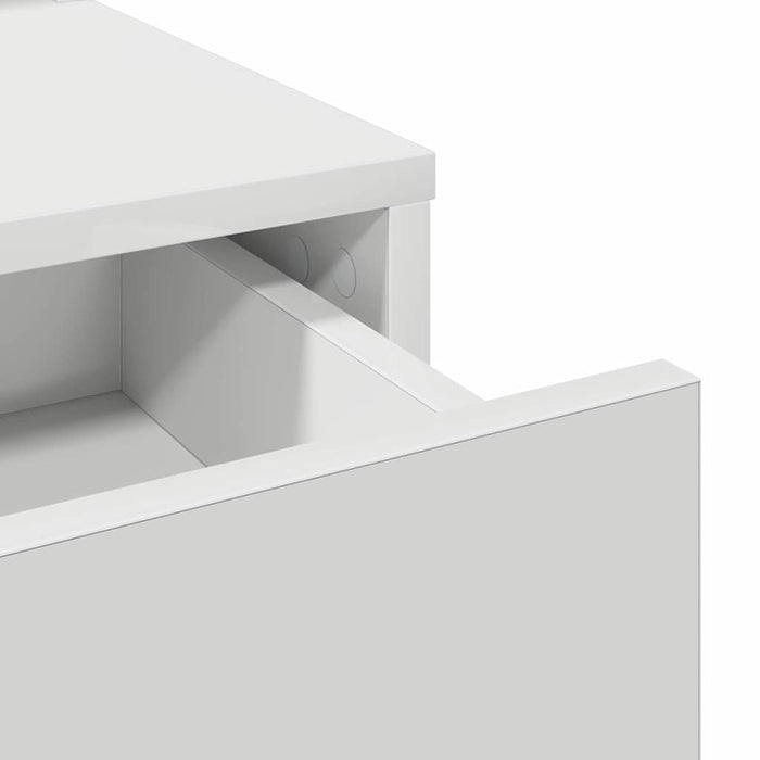 Tavolo da Trucco Bianco 100 x 41 x 140 cm Legno multistrato 865145