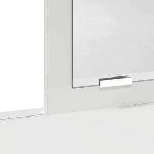 Tavolo da Trucco Bianco 100 x 41 x 140 cm Legno multistrato 865145