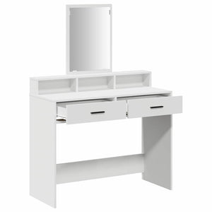 Tavolo da Trucco Bianco 100 x 41 x 140 cm Legno multistrato 865145