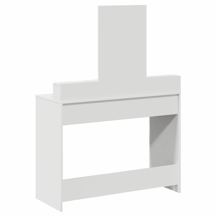 Tavolo da Trucco Bianco 100 x 41 x 140 cm Legno multistrato 865145