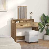 Tavolo da Trucco rovere artigianale 100 x 41 x 140 cm 865153