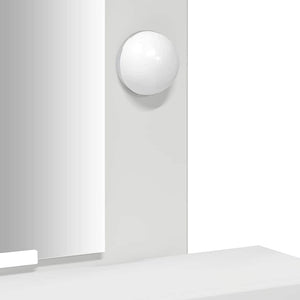 Tavolo da Trucco Bianco 50 x 41 x 140 cm Legno multistrato 865154