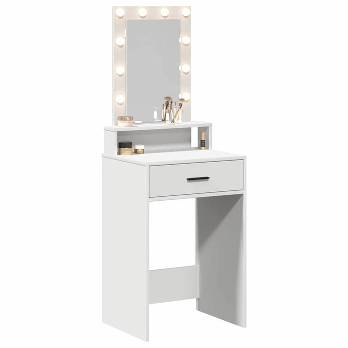 Tavolo da Trucco Bianco 50 x 41 x 140 cm Legno multistrato 865154