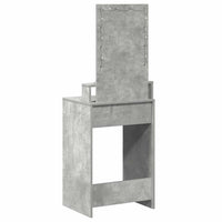 Tavolo da Trucco Grigio 50 x 41 x 140 cm Legno multistrato 865157