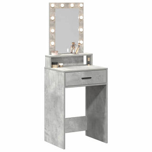Tavolo da Trucco Grigio 50 x 41 x 140 cm Legno multistrato 865157