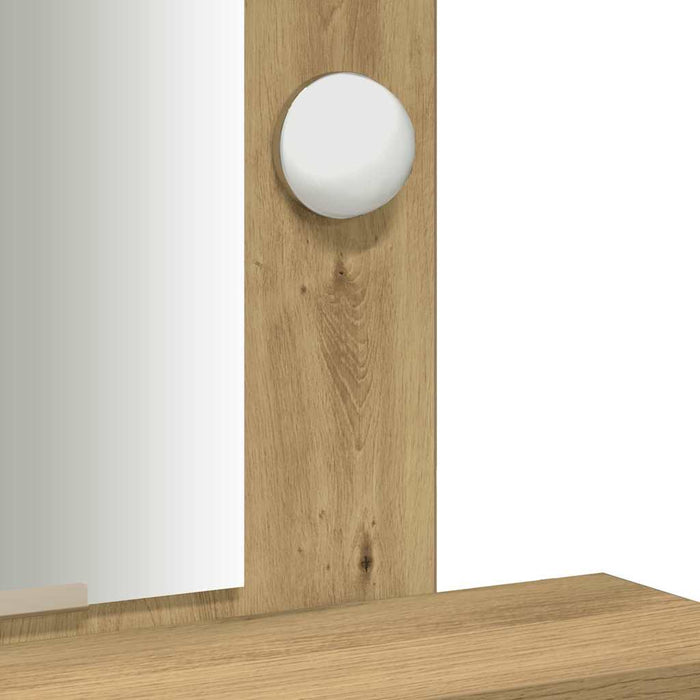 Tavolo da Trucco Marrone 50 x 41 x 140 cm Legno multistrato 865162