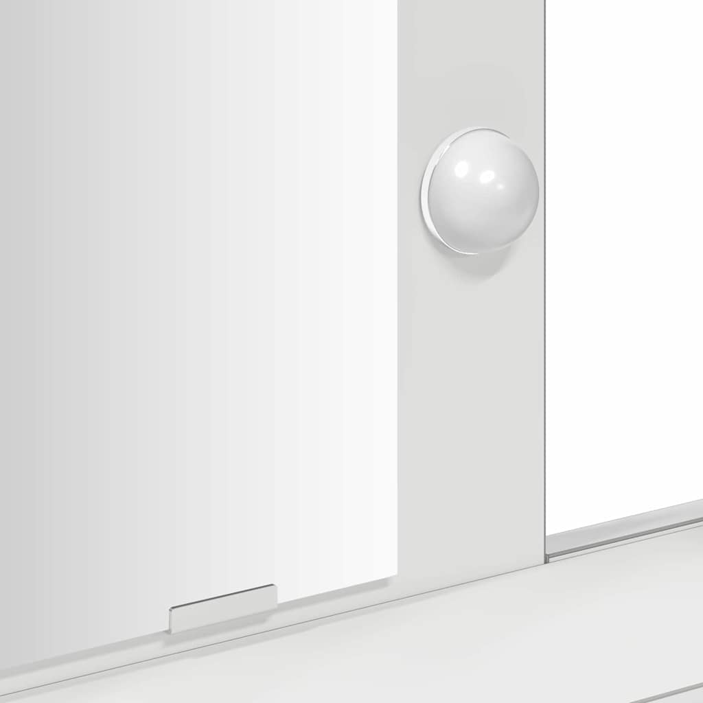 Tavolo da Trucco Bianco 100 x 41 x 140 cm Legno multistrato 865172