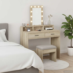 Tavolo da Trucco Marrone 100 x 41 x 140 cm Legno multistrato 865174