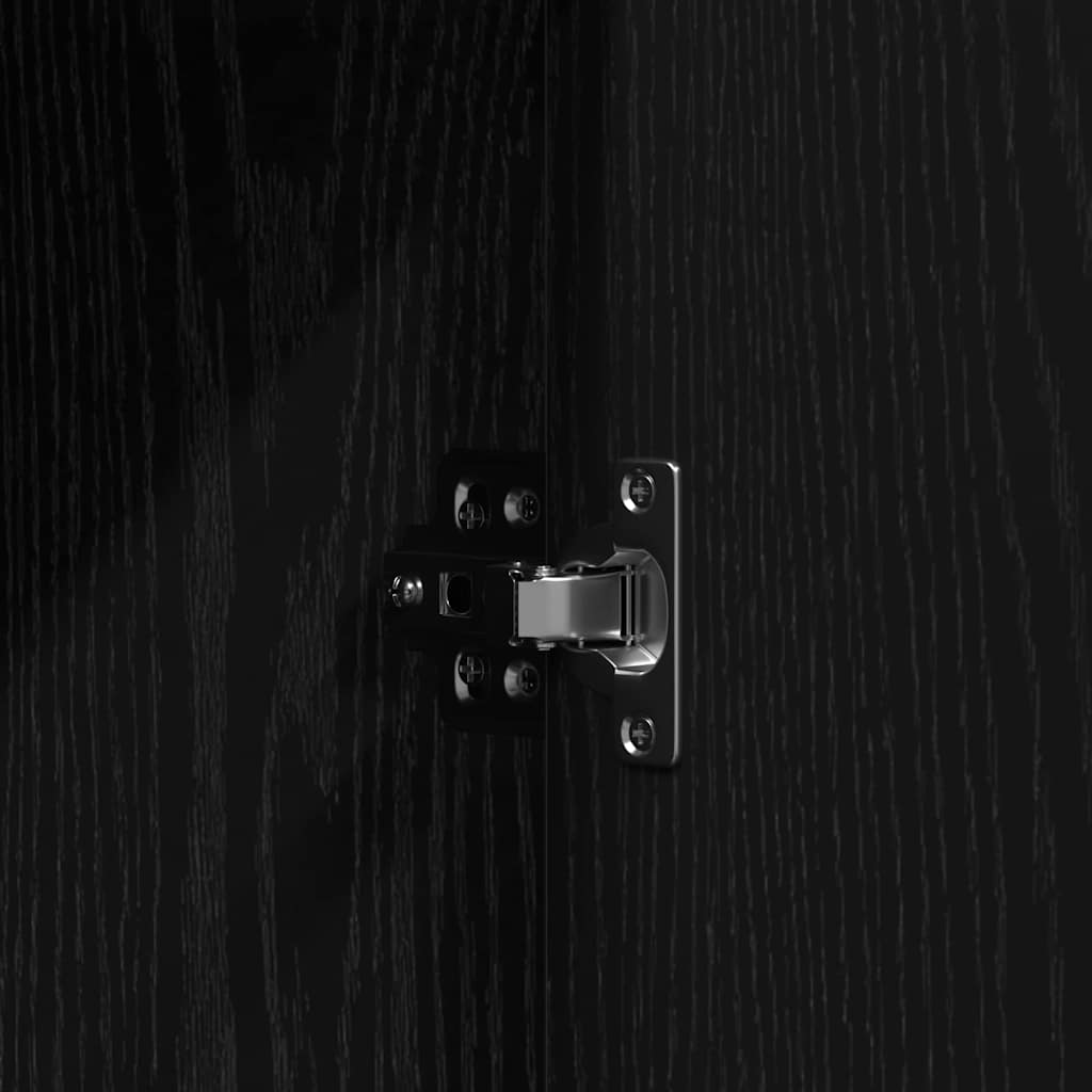 Tavolo da Trucco Nero 102 x 33 x 135 cm Legno multistrato 865182