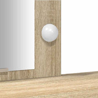 Tavolo da Trucco Marrone 102 x 33 x 135 cm Legno multistrato 865183