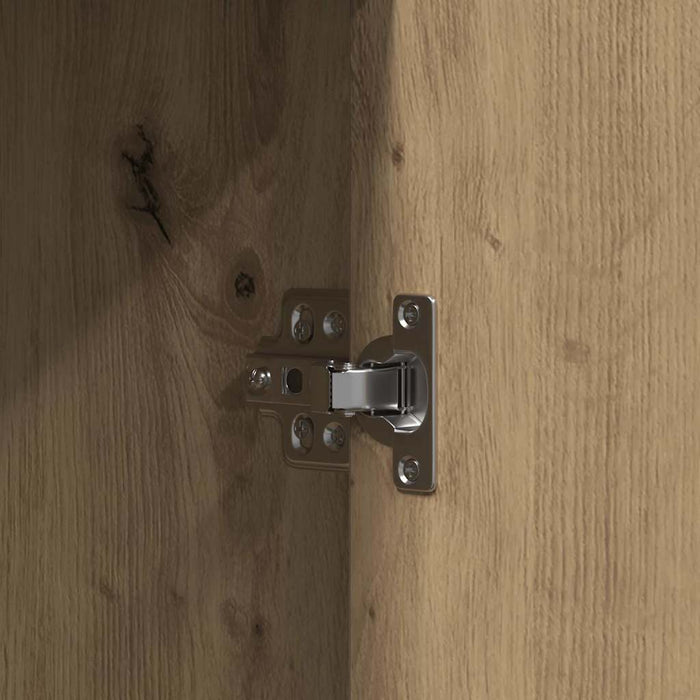 Tavolo da Trucco Marrone 102 x 33 x 135 cm Legno multistrato 865189