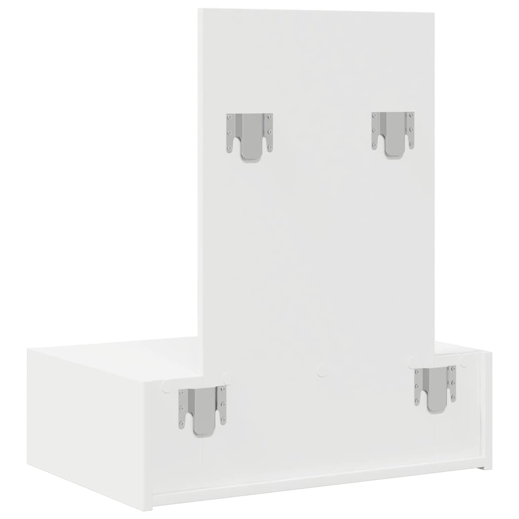 Tavolo da Trucco Bianco 60 x 40 x 70 cm Legno multistrato 865190
