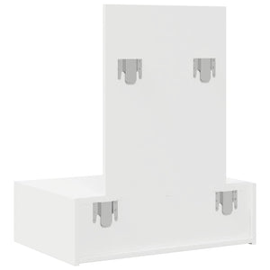 Tavolo da Trucco Bianco 60 x 40 x 70 cm Legno multistrato 865190