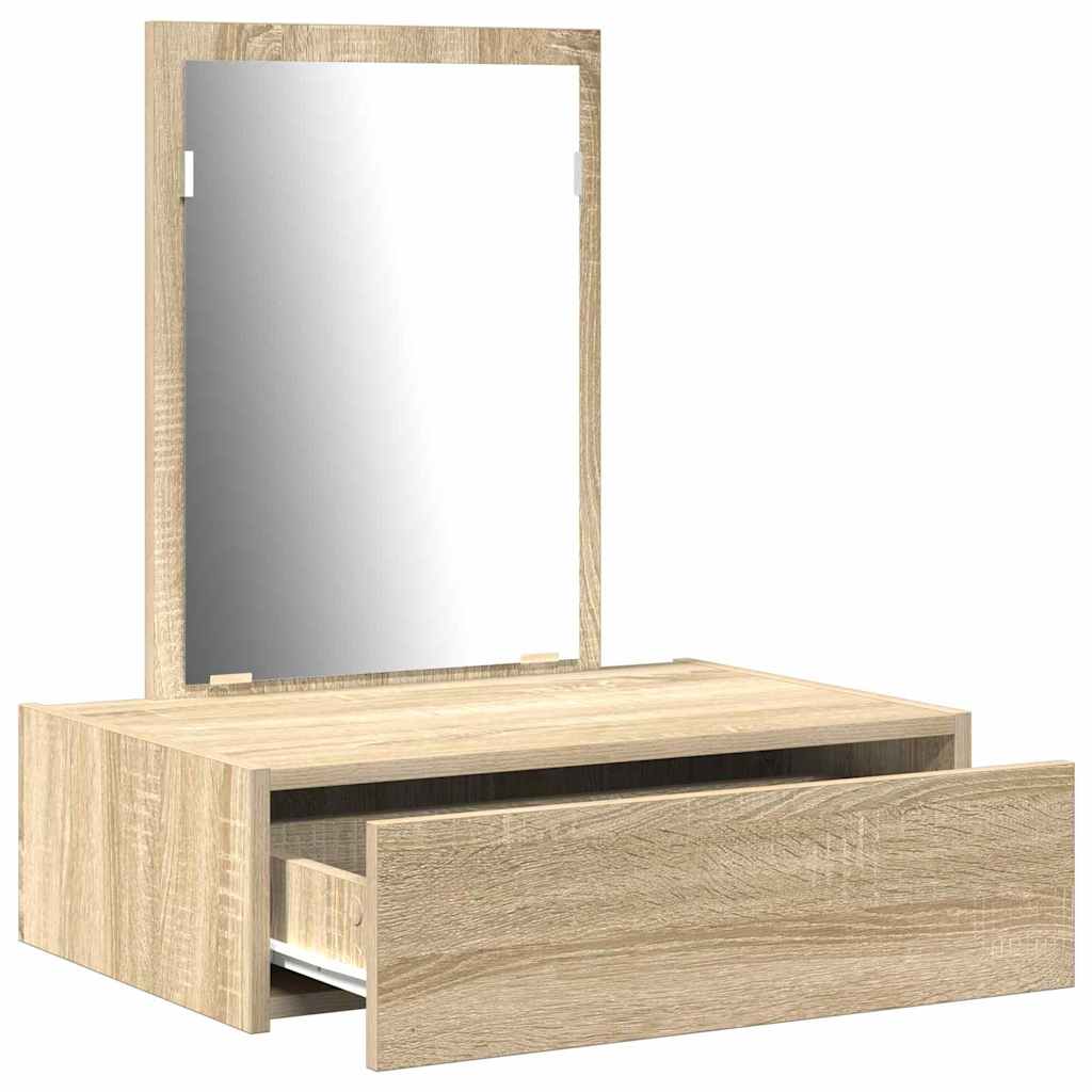 Tavolo da Trucco Marrone 60 x 40 x 70 cm Legno multistrato 865192