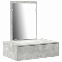 Tavolo da Trucco Grigio 60 x 40 x 70 cm Legno multistrato 865193