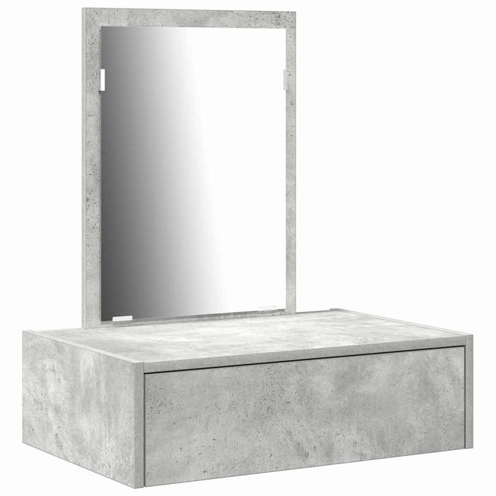 Tavolo da Trucco Grigio 60 x 40 x 70 cm Legno multistrato 865193