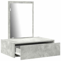 Tavolo da Trucco Grigio 60 x 40 x 70 cm Legno multistrato 865193