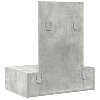 Tavolo da Trucco Grigio 60 x 40 x 70 cm Legno multistrato 865193