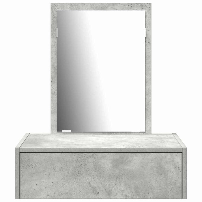 Tavolo da Trucco Grigio 60 x 40 x 70 cm Legno multistrato 865193