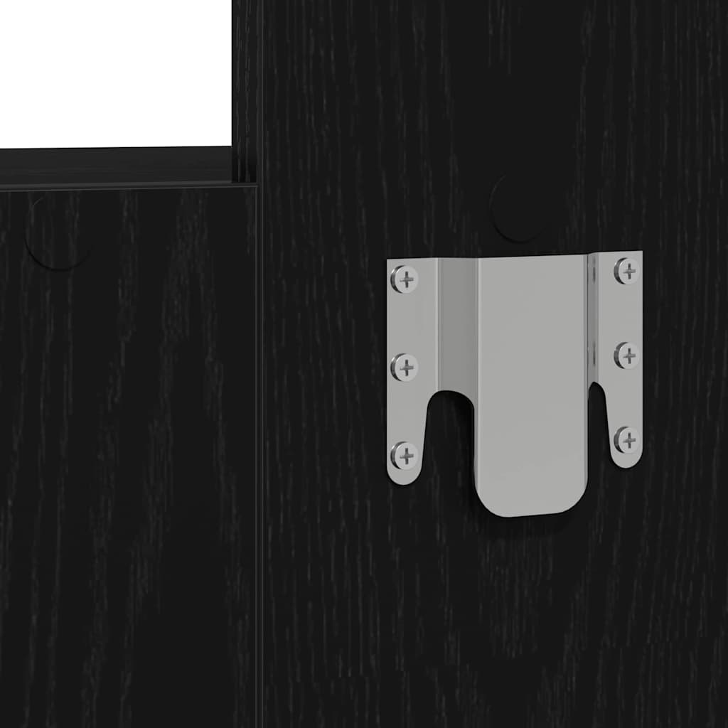 Tavolo da Trucco Nero 83 x 40 x 70 cm Legno multistrato 865200