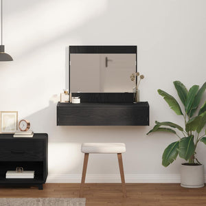 Tavolo da Trucco Nero 83 x 40 x 70 cm Legno multistrato 865200