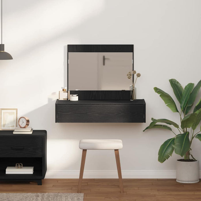 Tavolo da Trucco Nero 83 x 40 x 70 cm Legno multistrato 865200