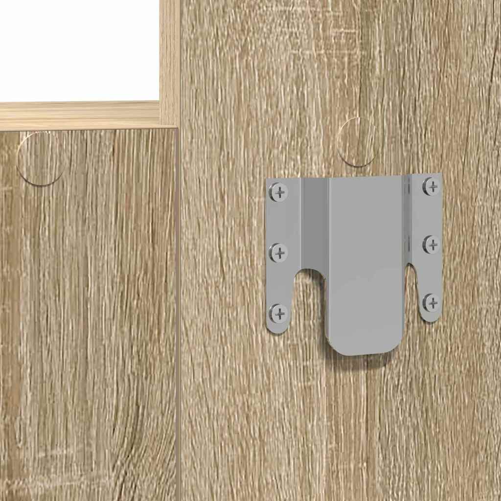 Tavolo da Trucco Marrone 83 x 40 x 70 cm Legno multistrato 865201