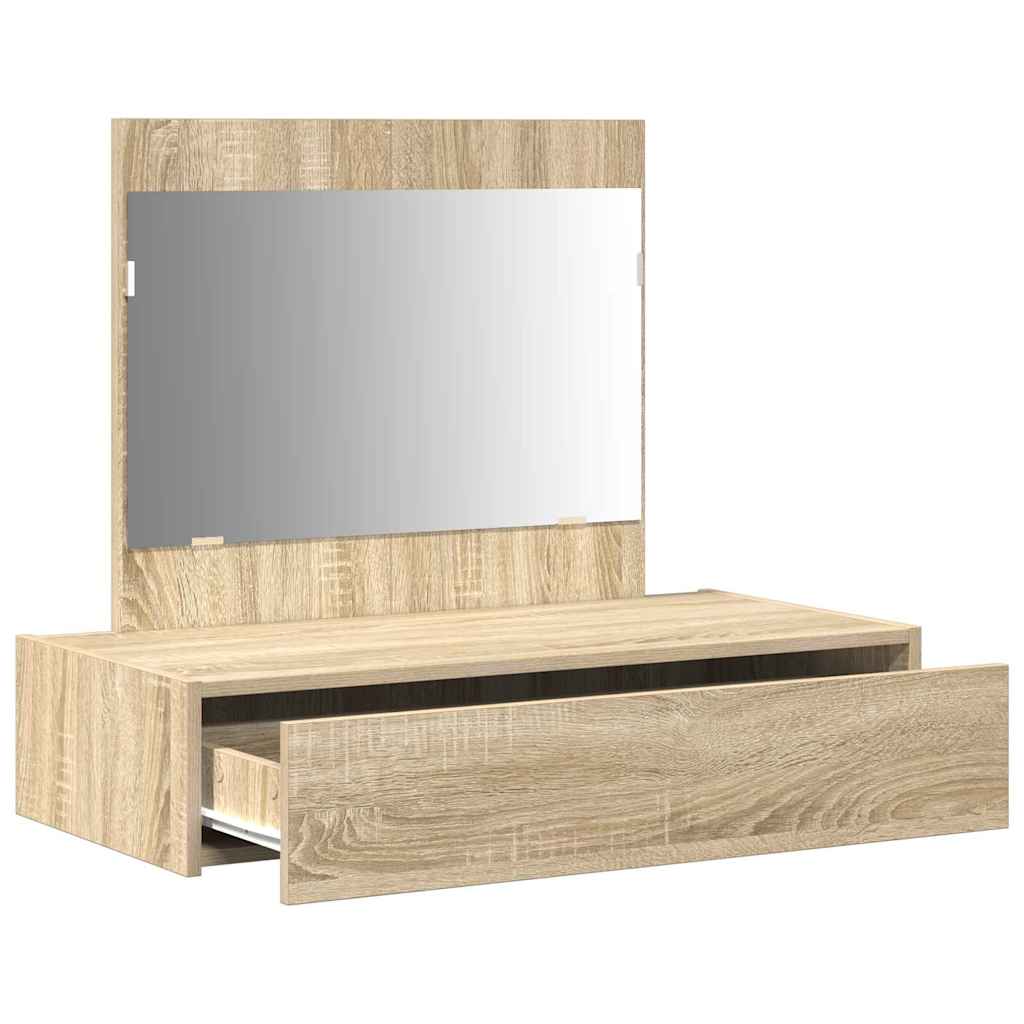 Tavolo da Trucco Marrone 83 x 40 x 70 cm Legno multistrato 865201