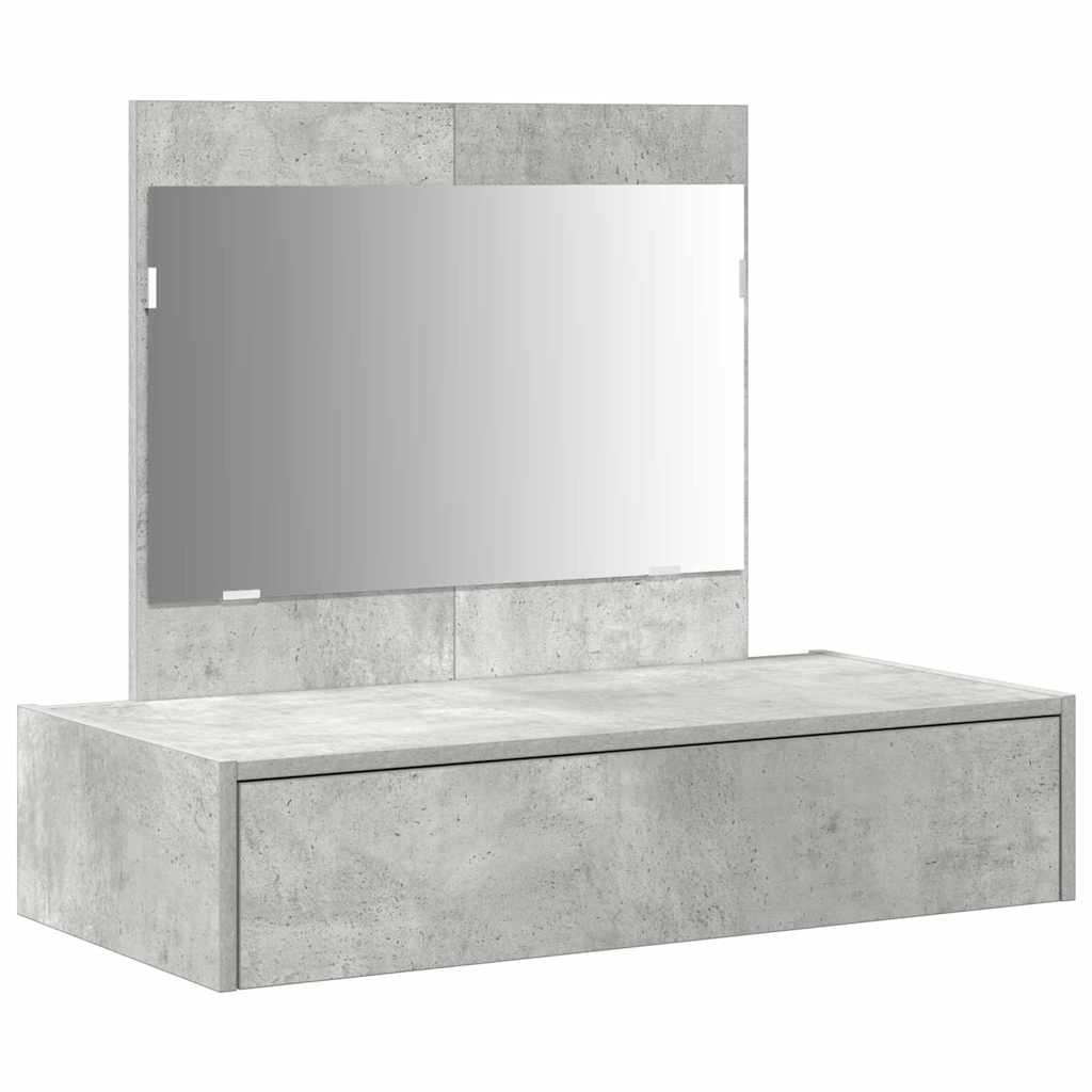 Tavolo da Trucco Grigio 83 x 40 x 70 cm Legno multistrato 865202