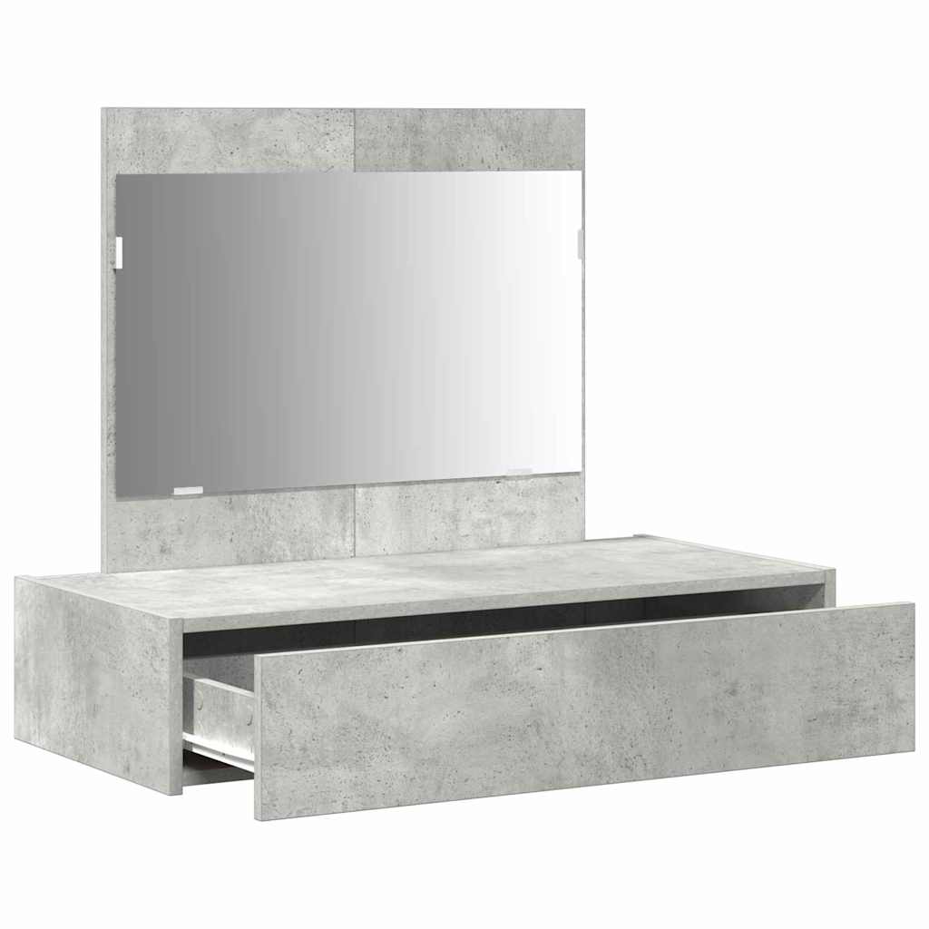 Tavolo da Trucco Grigio 83 x 40 x 70 cm Legno multistrato 865202