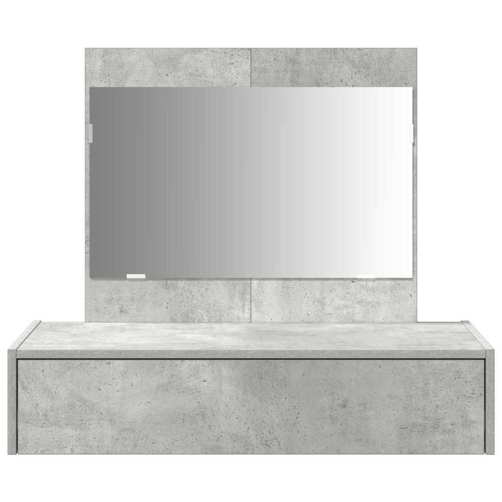 Tavolo da Trucco Grigio 83 x 40 x 70 cm Legno multistrato 865202