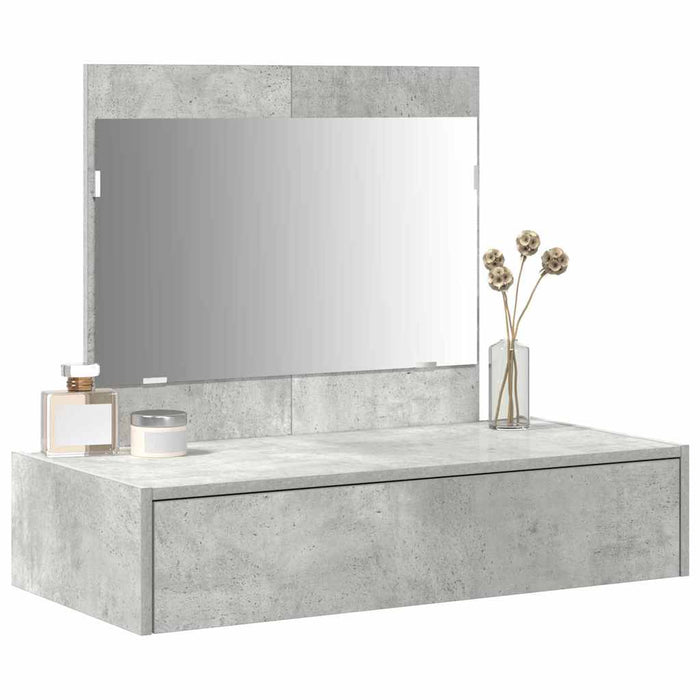 Tavolo da Trucco Grigio 83 x 40 x 70 cm Legno multistrato 865202
