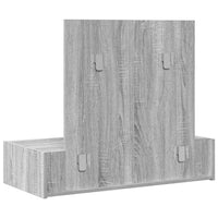 Tavolo da Trucco Grigio 83 x 40 x 70 cm Legno multistrato 865204
