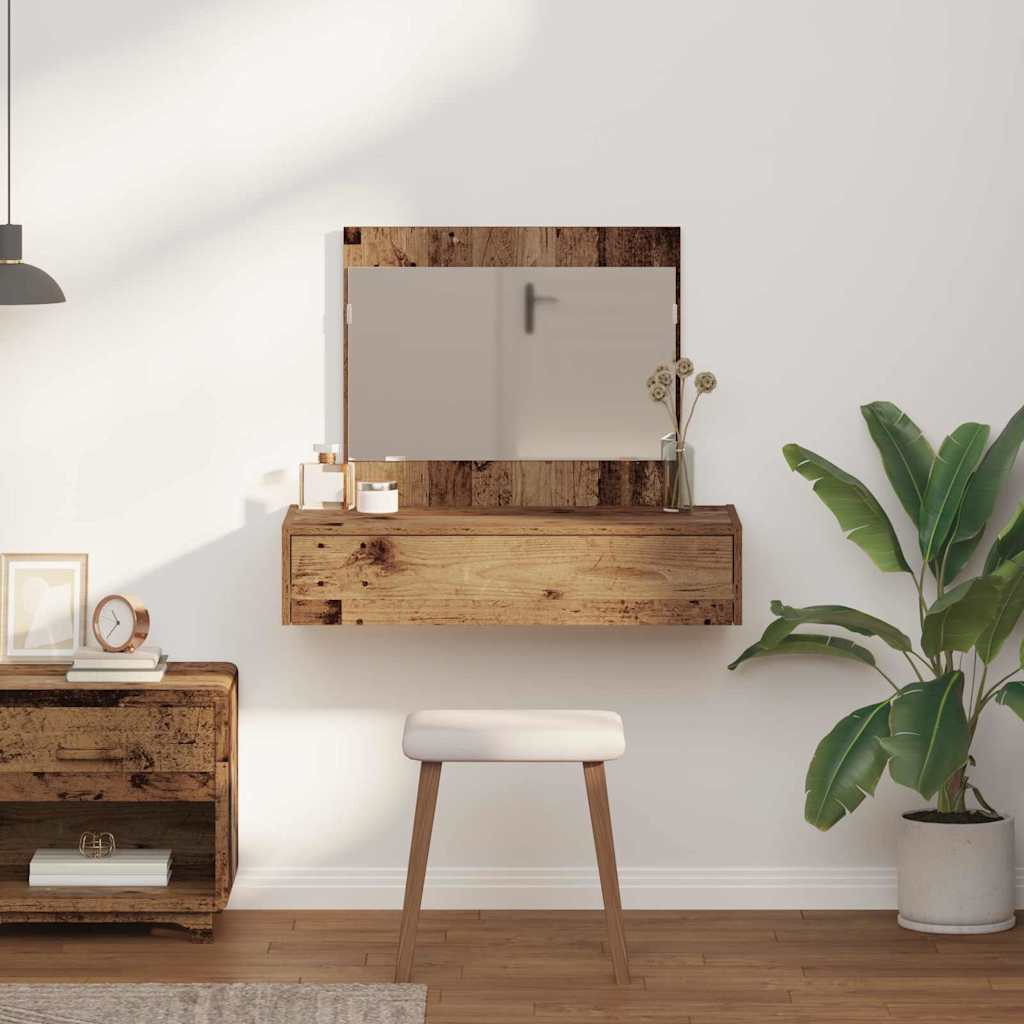 Tavolo da Trucco Marrone 83 x 40 x 70 cm Legno multistrato 865206