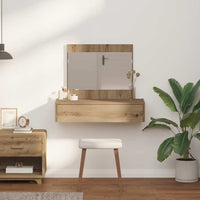 Tavolo da Trucco Marrone 83 x 40 x 70 cm Legno multistrato 865207