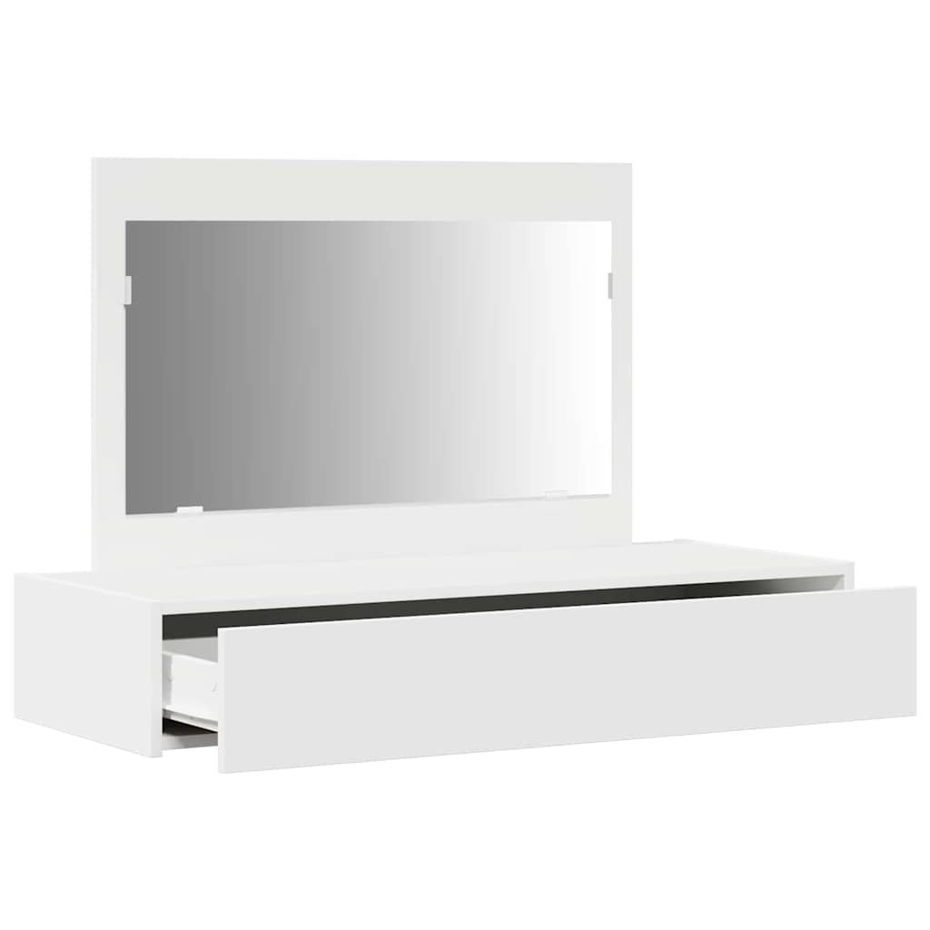 Tavolo da Trucco Bianco 100 x 40 x 70 cm Legno multistrato 865208