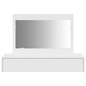 Tavolo da Trucco Bianco 100 x 40 x 70 cm Legno multistrato 865208